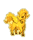 Golden Icy Ponyta